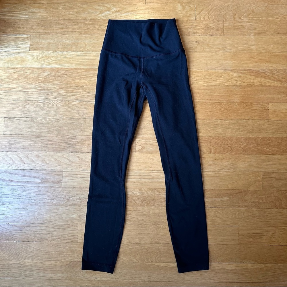 Lululemon Wunder Train 28” Black Size 2 Leggings